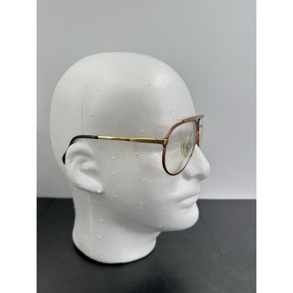 Vintage Alpina M1 60-12 West Germany 2-tone Metal Eyeglass 2266281 (Frames Only) - Picture 1 of 16
